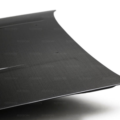 Seibon 84-87 Toyota Corolla (AE86) DV Style Carbon Fiber Hood 6