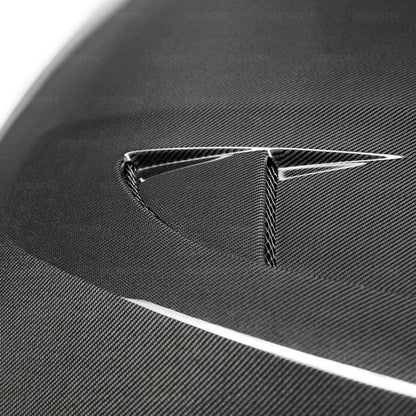 Seibon 2019 Hyundai Veloster TS-Style Carbon Fiber Hood 3
