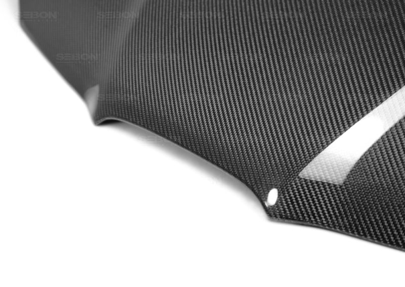 Seibon 06-07 Subaru WRX/STi OEM Carbon Fiber Hood 3