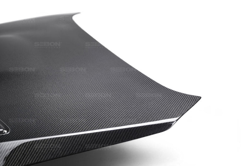 Seibon 15-17 Subaru Impreza WRX/STI CS Style Carbon Fiber Hood 4