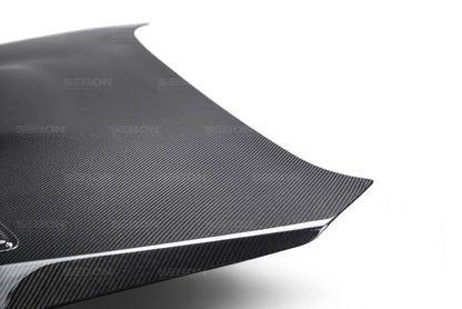 Seibon 15-17 Subaru Impreza WRX/STI CS Style Carbon Fiber Hood 4
