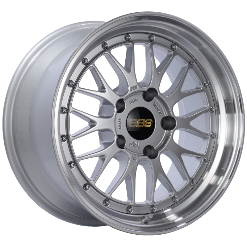 BBS LM 17x9 5x130 ET17 CB71.6 Diamond Silver Center Diamond Cut Lip Wheel 0