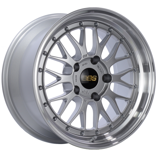 BBS LM 17x9 5x130 ET17 CB71.6 Diamond Silver Center Diamond Cut Lip Wheel 0