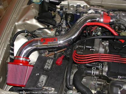 Injen 90-93 Acura Integra L4 1.8L Black IS Short Ram Cold Air Intake 3