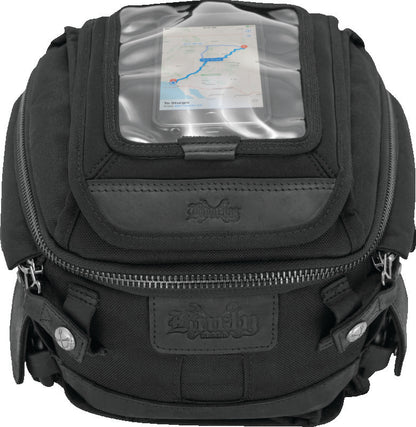Burly Brand Voyager Tank/Tail Bag - Black