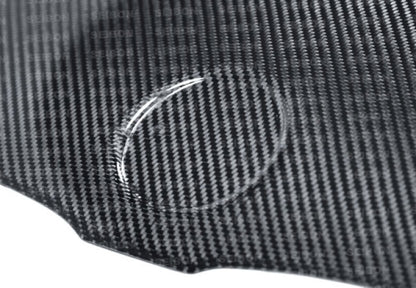 Seibon 08-12 BMW E90 M3 4dr OEM Style Carbon Fiber Hood 2