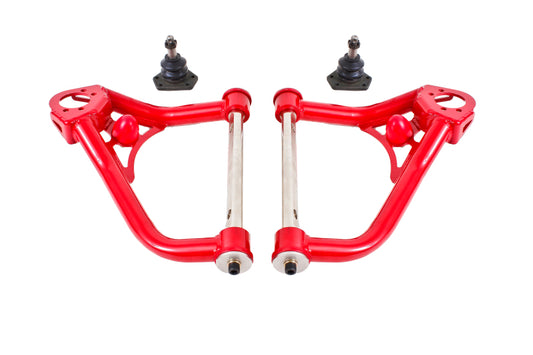 BMR Suspension BMR 67-69 1st Gen F-Body Non-Adj. Upper A-Arms (Polyurethane) - Red