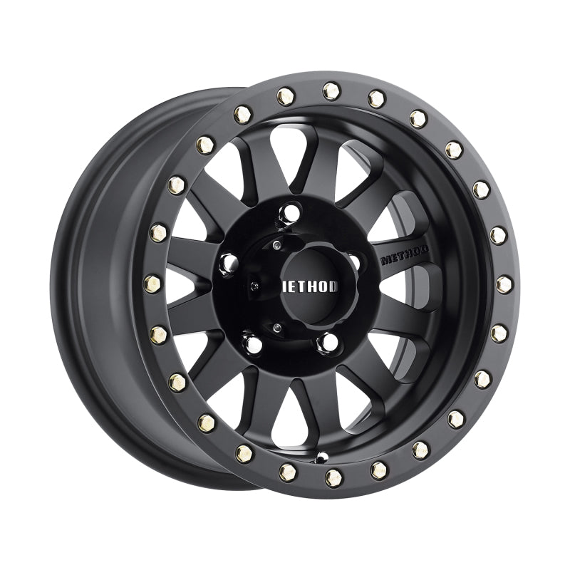 Method Wheels Method MR304 Double Standard 15x8 -24mm Offset 5x5.5 108mm CB Matte Black Wheel