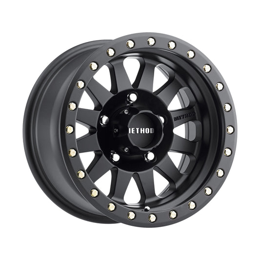 Method Wheels Method MR304 Double Standard 15x8 -24mm Offset 5x5.5 108mm CB Matte Black Wheel
