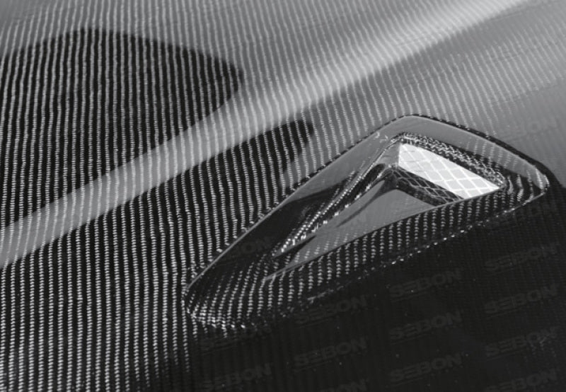 Seibon 09-10 Nissan 370Z / Fairlady Z (Z34) GTR Carbon Fiber Hood 3