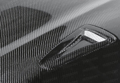 Seibon 09-10 Nissan 370Z / Fairlady Z (Z34) GTR Carbon Fiber Hood 3