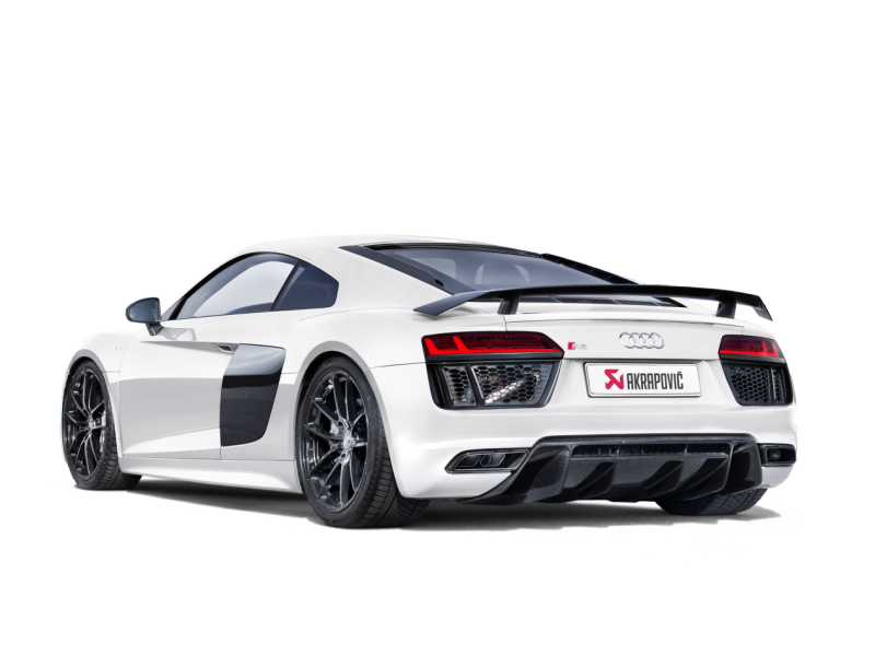 Akrapovic 16-17 Audi R8 5.2 FSI Coupe/Spyder Slip-On Line (Titanium) w/ Carbon Titanium Tips 5