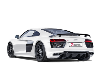 Akrapovic 16-17 Audi R8 5.2 FSI Coupe/Spyder Slip-On Line (Titanium) w/ Carbon Titanium Tips 5