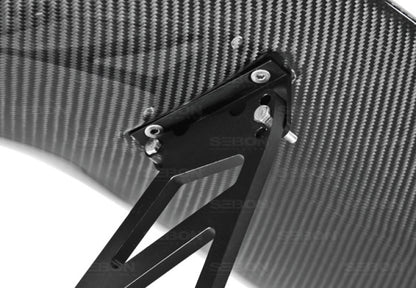 Seibon Universal GT Style Carbon Fiber Rear Spoiler 6