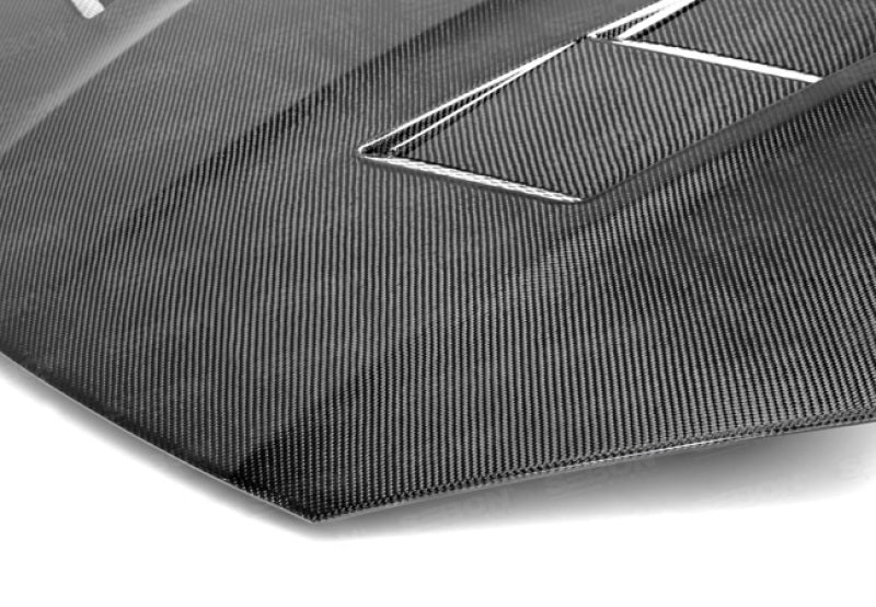 Seibon 12-13 Hyundai Genesis TS Carbon Fiber Hood 3