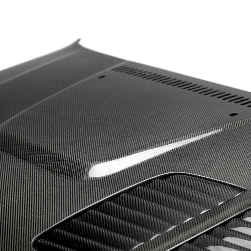 Seibon 08-11 BMW 1 Series (E81/E82) 2DR/HB GTR-Style Carbon Fiber Hood 9