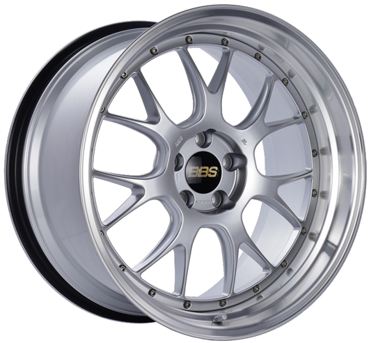 BBS LM-R 20x11 5x114.3 ET20 CB66 Diamond Silver Center Diamond Cut Lip Wheel 0