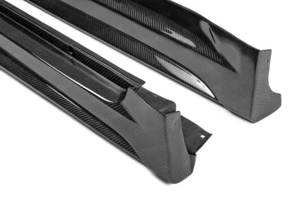 Seibon 11-12 Scion tC TR Style Carbon Fiber Side Skirts 5