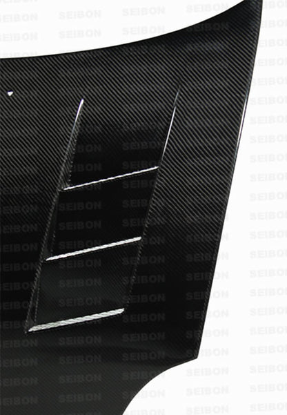 Seibon 03-05 Dodge SRT-4 TS Style Carbon Fiber Hood 4