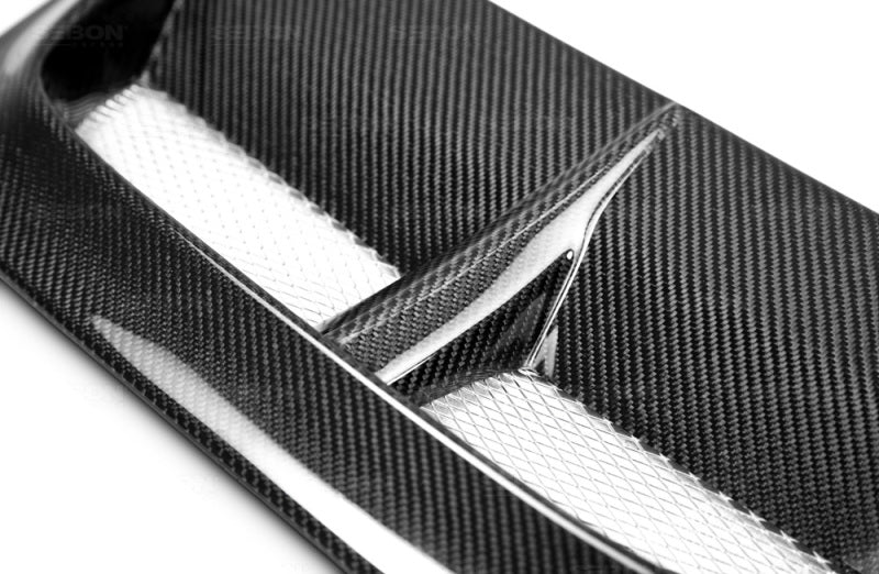 Seibon 98-01 Subaru Impreza CW-Style Carbon Fiber Hood Scoop - Only Fits OEM Hoods (Not Seibon Hood) 2