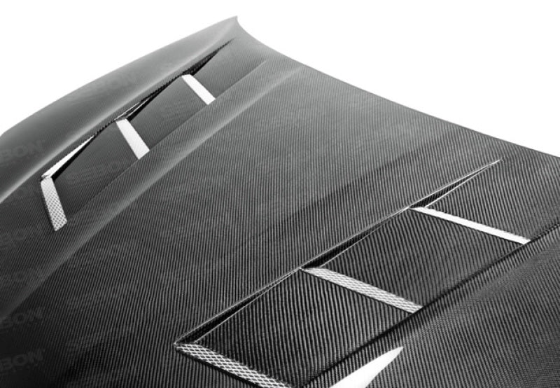 Seibon 12-13 Hyundai Genesis TS Carbon Fiber Hood 1