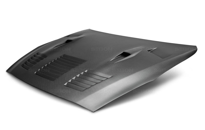 Seibon 09-15 Nissan GTR R35 GTII Dry Carbon Hood 1
