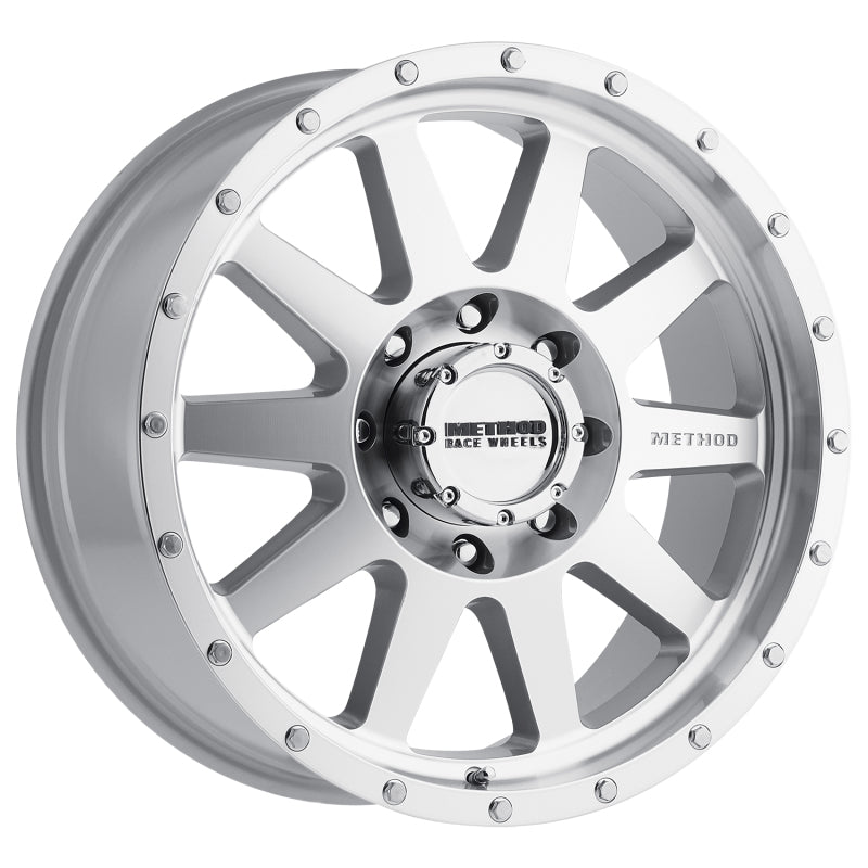 Method Wheels Method MR301 The Standard 17x9 -12mm Offset 8x6.5 130.81mm CB Machined/Clear Coat Wheel