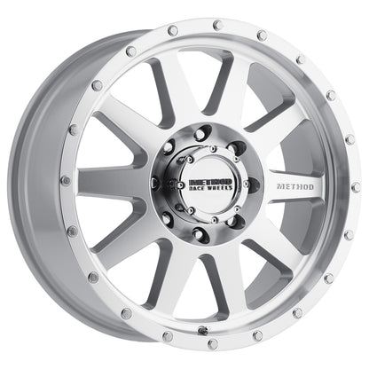 Method Wheels Method MR301 The Standard 17x9 -12mm Offset 8x6.5 130.81mm CB Machined/Clear Coat Wheel