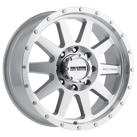 Method Wheels Method MR301 The Standard 17x9 -12mm Offset 8x6.5 130.81mm CB Machined/Clear Coat Wheel