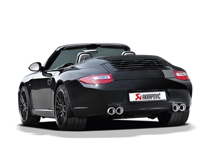 Akrapovic 08-12 Porsche 911 Carrera S/4/4S/GTS Slip-On Race Line (Titanium) w/ Titanium Tips 1