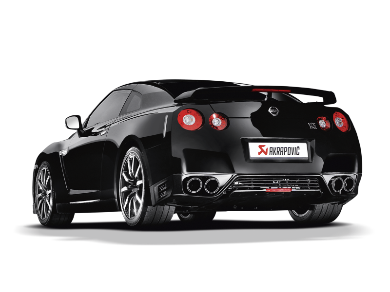 Akrapovic 08-17 Nissan GT-R Slip-On Line (Titanium) (Req. Tips) 1