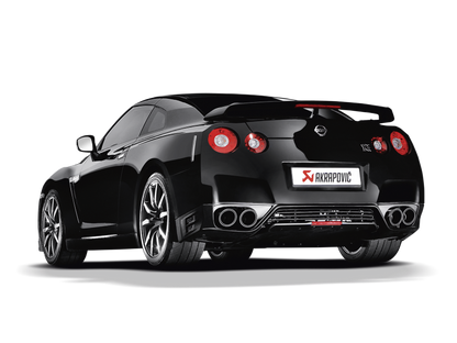 Akrapovic 08-17 Nissan GT-R Slip-On Line (Titanium) (Req. Tips) 1