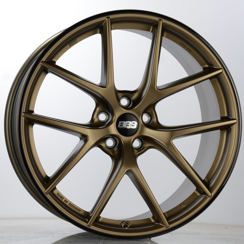 BBS CI-R 19x9 5x120 ET44 Bronze Rim Protector Wheel -82mm PFS/Clip Required 6