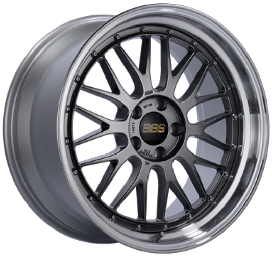 BBS LM 19x9.5 5x120 ET35 Diamond Black Center Diamond Cut Lip Wheel -82mm PFS/Clip Required 0