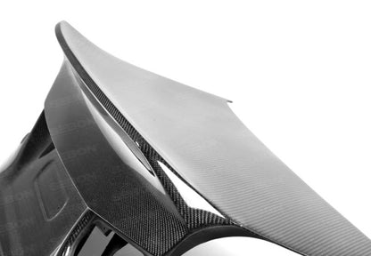 Seibon 12-13 BMW F30 CSL Style Carbon Fiber Trunk - Shaved 4