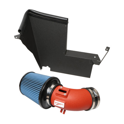 Injen 2020 BMW M340i SP Short Ram Air Intake System Wrinkle Red Finish 3