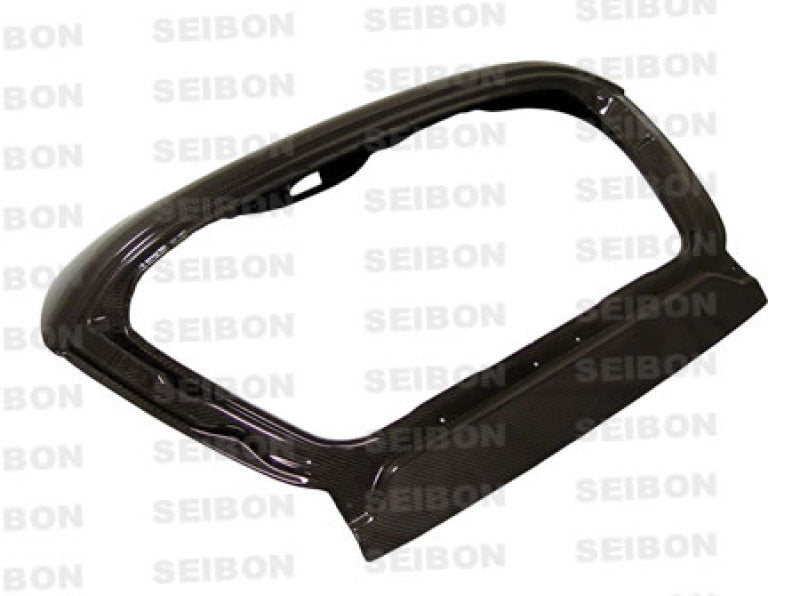 Seibon 02-05 Honda Civic Si OEM Carbon Fiber Trunk Lid 1