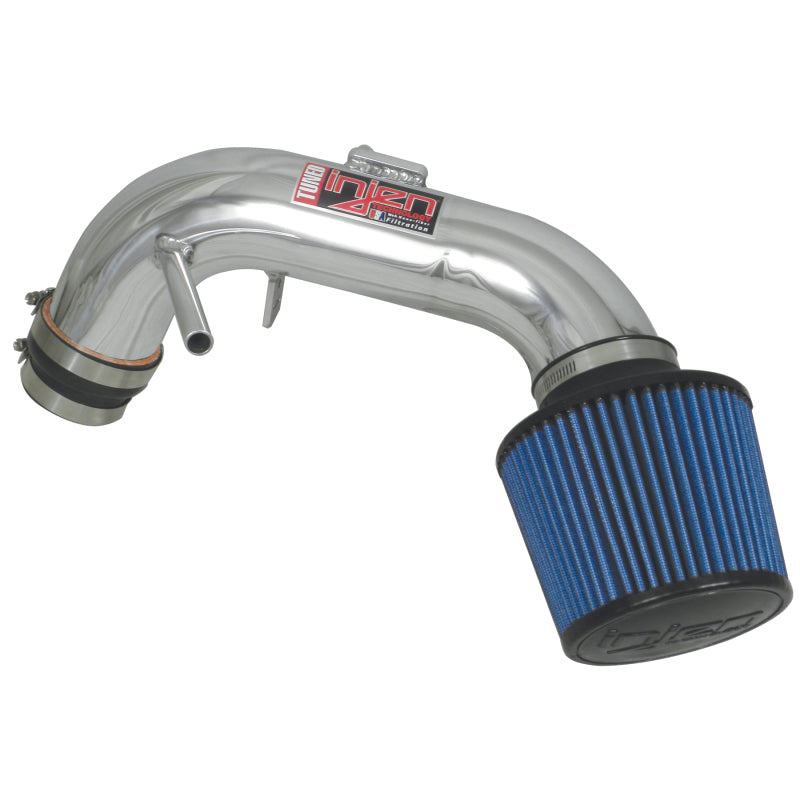 Injen 07-09 Toyota Camry 2.4L 4Cyl Polished Tuned Air Intake w/ Air Fusion/Air Horns/Web Nano Filter 1