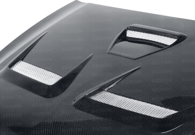 Seibon 04-08 Acura TL CW-Style Carbon Fiber Hood 1