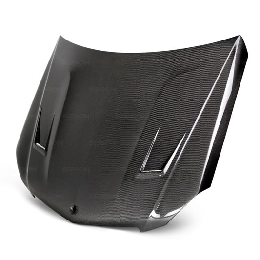 Seibon 12-14 Mercedes Benz C63 GT-Style Carbon Fiber Hood 0