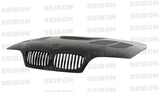 Seibon 02-05 BMW E46 2dr GTR-Style Carbon Fiber Hood 0