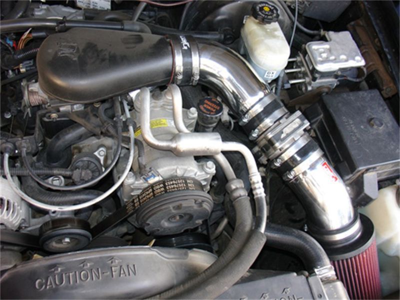 Injen 94-04 S10 Sonoma Jimmy Blazer 4.3L V6 Polished Power-Flow Air Intake System 8