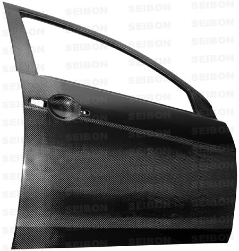 Seibon 08-09 Mitsubishi Evo X Carbon Fiber Front Doors 0