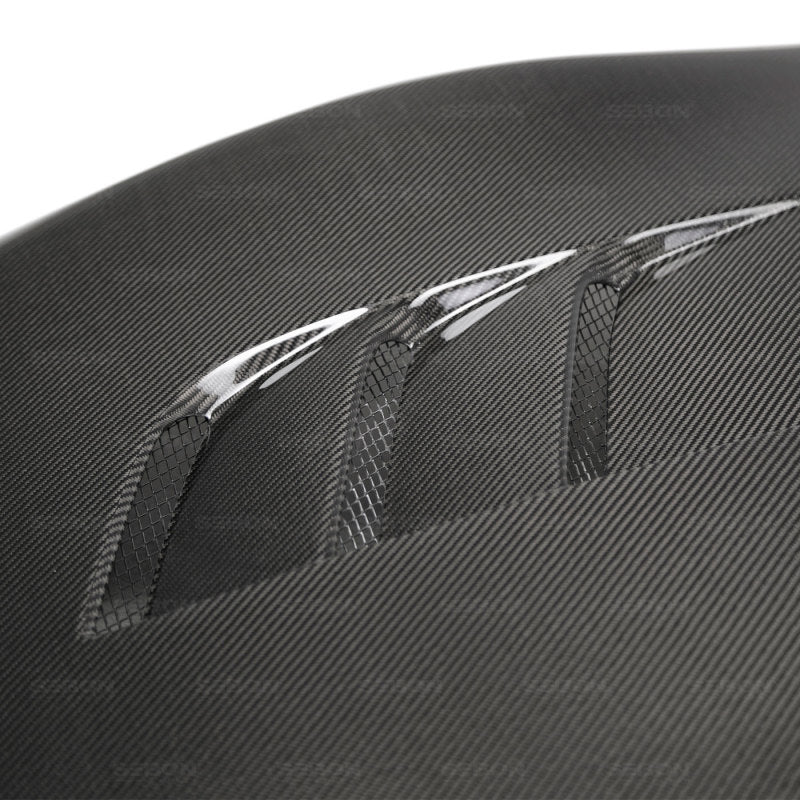Seibon 12-13 BRZ/FRS TS Style Carbon Fiber Hood 6