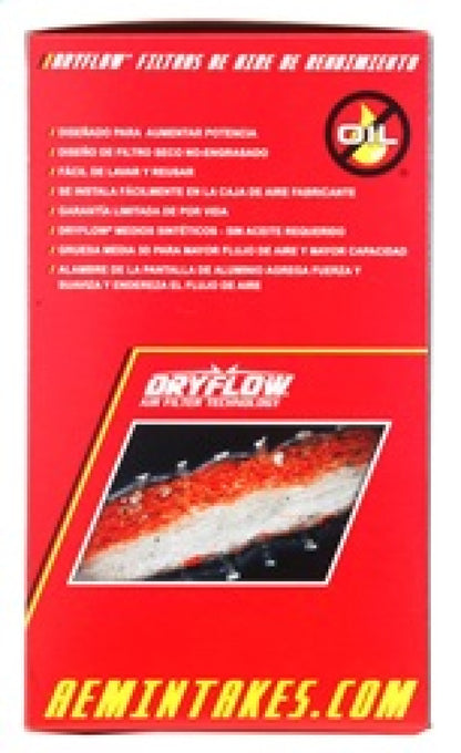 AEM Induction AEM 2.75 in Dryflow Air Filter with 9 in Element