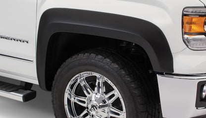 Bushwacker 16-18 GMC Sierra 1500 Extend-A-Fender Style Flares 4pc - Black - Silverado & Sierra