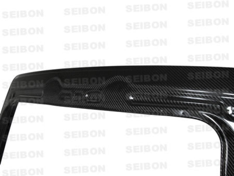 Seibon 05-06 Scion TC OEM Carbon Fiber Trunk Lid 2