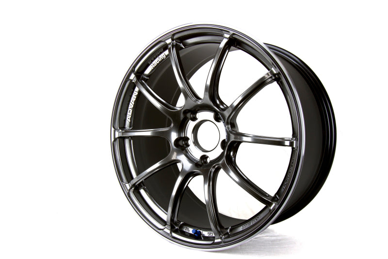 Advan RZII 17x9.0 +63 5-114.3 Racing Hyper Black Wheel 1