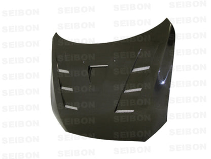 Seibon 08-12 Mitsubishi Evo X TS-style Carbon Fiber Hood 0