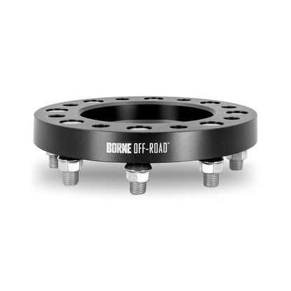 Borne Off-Road Wheel Spacers - 8X170 - 125 - 45mm - M14 - Black